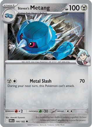 Steven's Metang (144) Reverse Holofoil - Destined Rivals