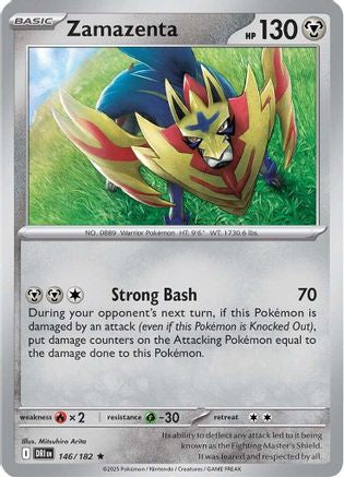 Zamazenta (146) Reverse Holofoil - Destined Rivals