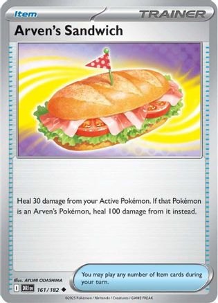 Arven's Sandwich (161) Reverse Holofoil - Destined Rivals