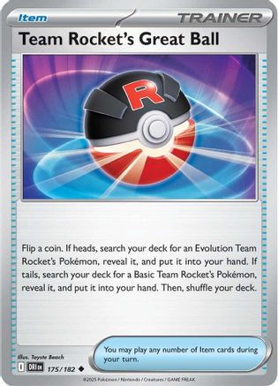 Team Rocket's Great Ball (175) - Destined Rivals