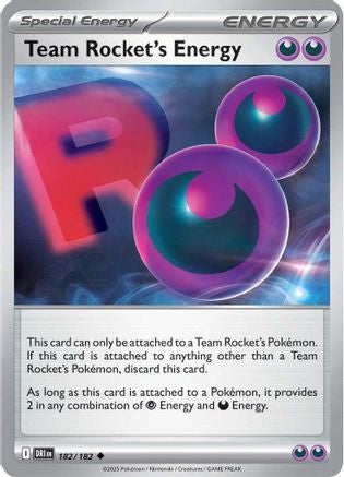 Team Rocket's Energy (182) - Destined Rivals