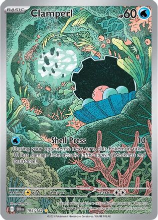 Clamperl (195) Holofoil - Destined Rivals