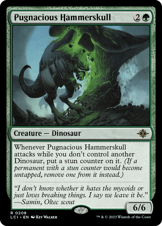 Pugnacious Hammerskull [The Lost Caverns of Ixalan] Foil