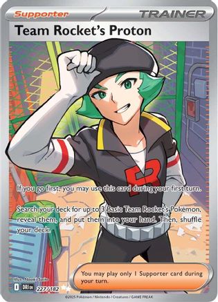 Team Rocket's Proton - 227/182 (227) Holofoil - SV10 Destined Rivals