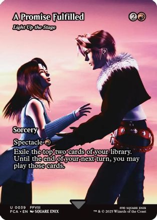 A Promise Fulfilled - Light Up the Stage (Showcase) (039) - FINAL FANTASY: Through the Ages
