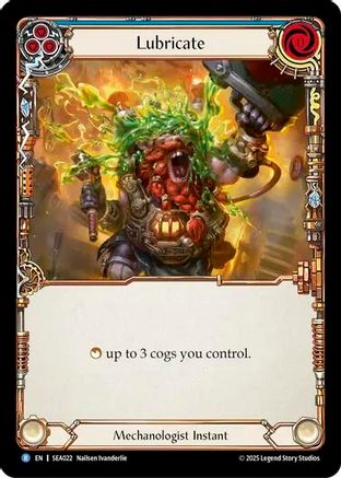 Lubricate (SEA022) Rainbow Foil - High Seas