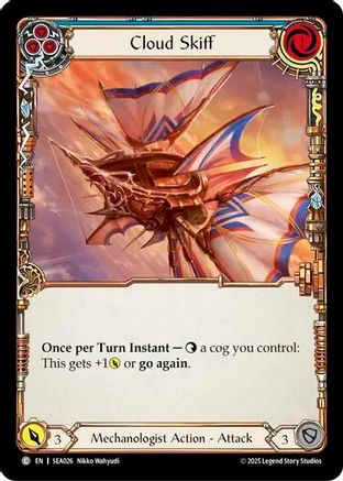 Cloud Skiff (Blue) (SEA026) - High Seas