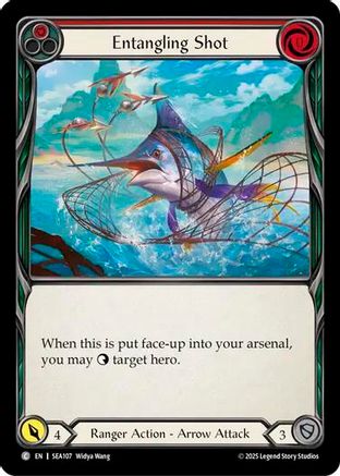 Entangling Shot (SEA107) Rainbow Foil - High Seas