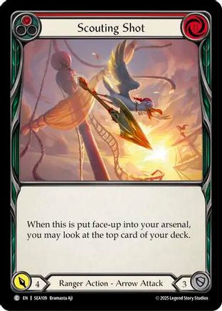 Scouting Shot (SEA109) Rainbow Foil - High Seas