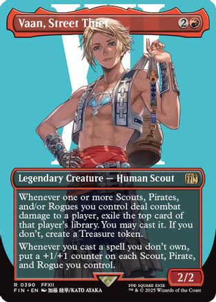 Vaan, Street Thief (Borderless) (390) - FINAL FANTASY