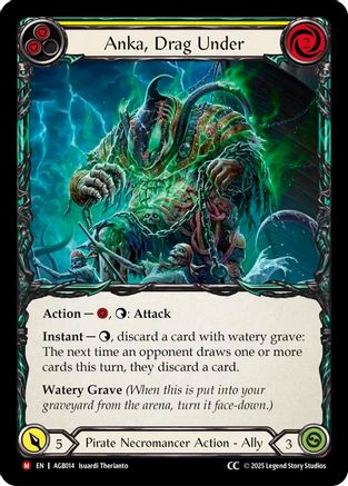 Anka, Drag Under (CC Tag) (AGB014)  - Armory Deck: Gravy Bones