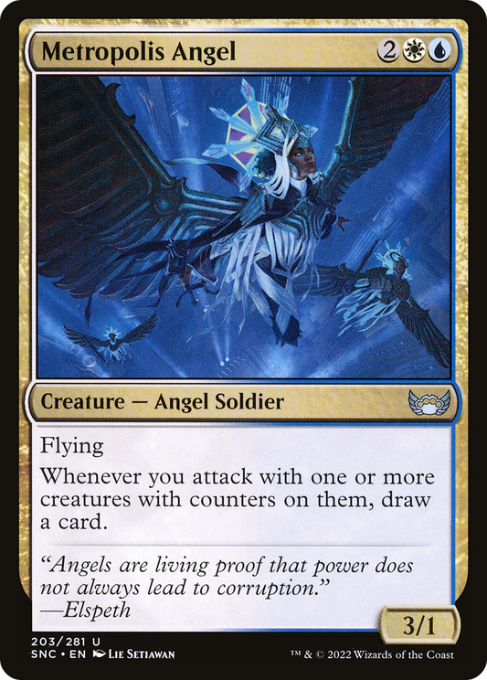 Metropolis Angel [Streets of New Capenna] Foil
