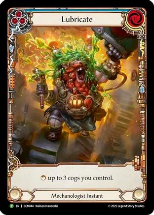 Lubricate (GEM044) Rainbow Foil - GEM Pack 2