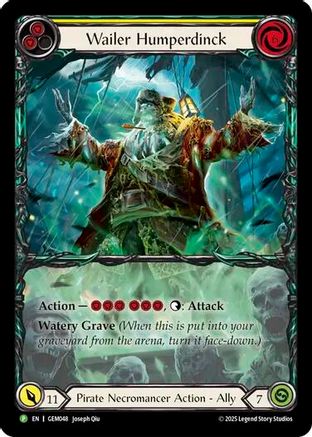 Wailer Humperdinck (GEM048) Rainbow Foil - GEM Pack 2