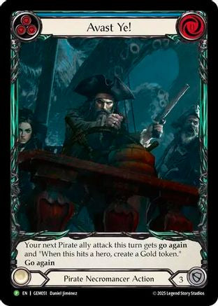 Avast Ye! (GEM051) Rainbow Foil - GEM Pack 2