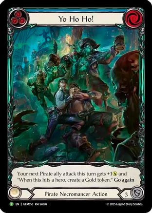 Yo Ho Ho! (GEM053) Rainbow Foil - GEM Pack 2