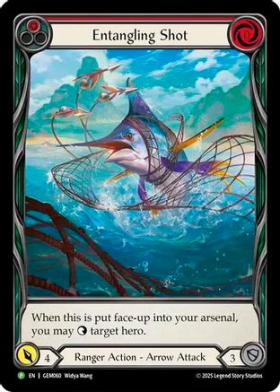 Entangling Shot (GEM060) Rainbow Foil - GEM Pack 2