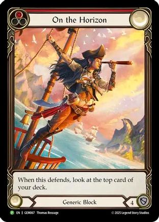 On the Horizon (Red) (GEM067) - GEM Pack 2