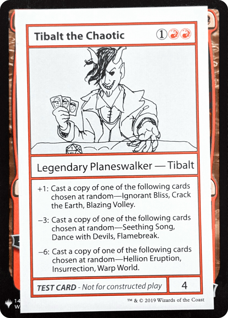 Tibalt the Chaotic [Mystery Booster Playtest Cards] | Silver Goblin