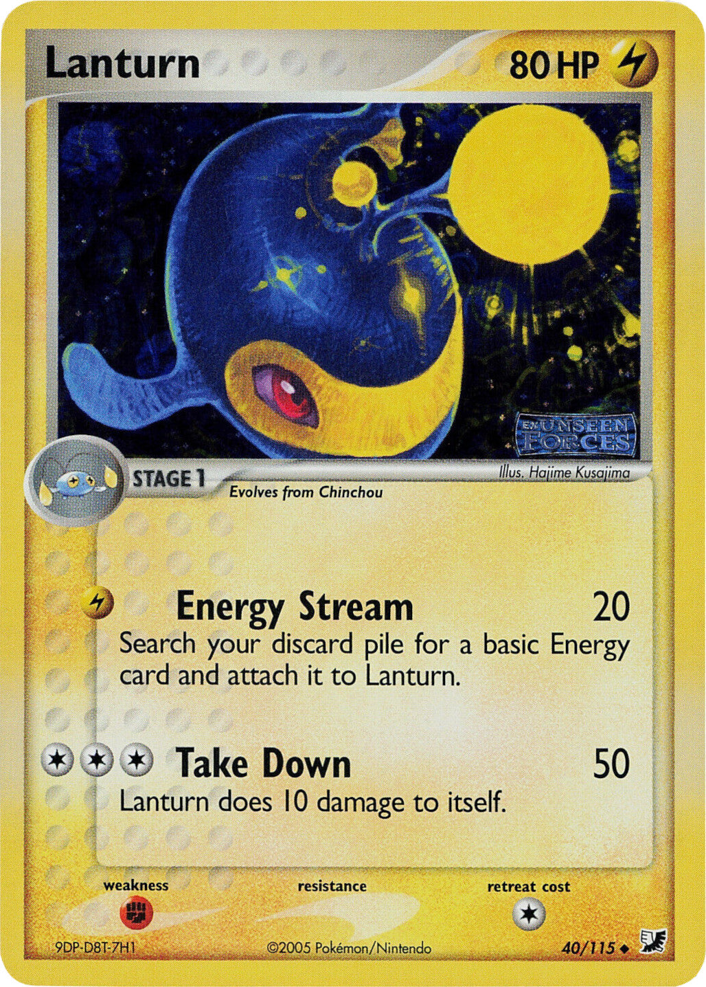 Lanturn (40/115) (Stamped) [EX: Unseen Forces] | Silver Goblin