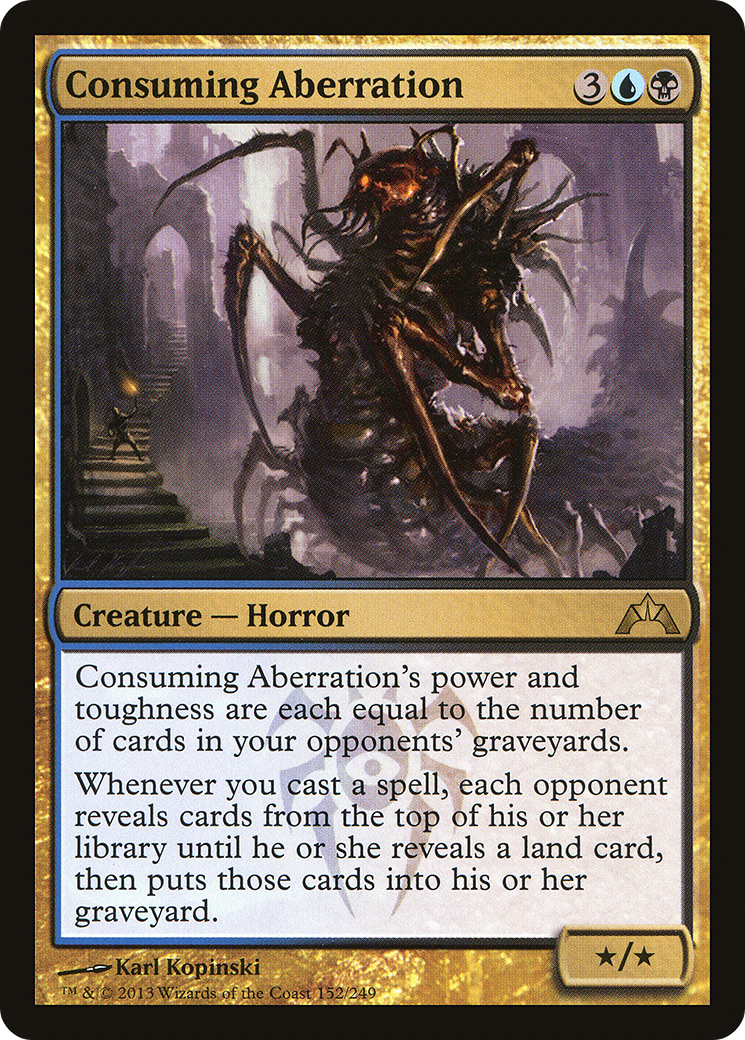 Consuming Aberration [Gatecrash] Foil