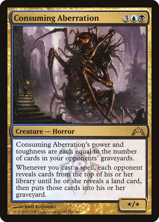 Consuming Aberration [Gatecrash] Foil