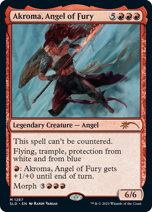 Akroma, Angel of Fury [Secret Lair Drop Series] Foil