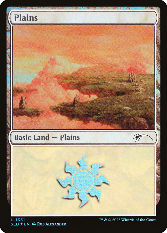Plains (1351) [Secret Lair Drop Series] Foil