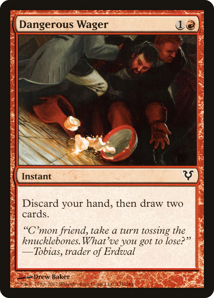 Dangerous Wager [Avacyn Restored] Foil