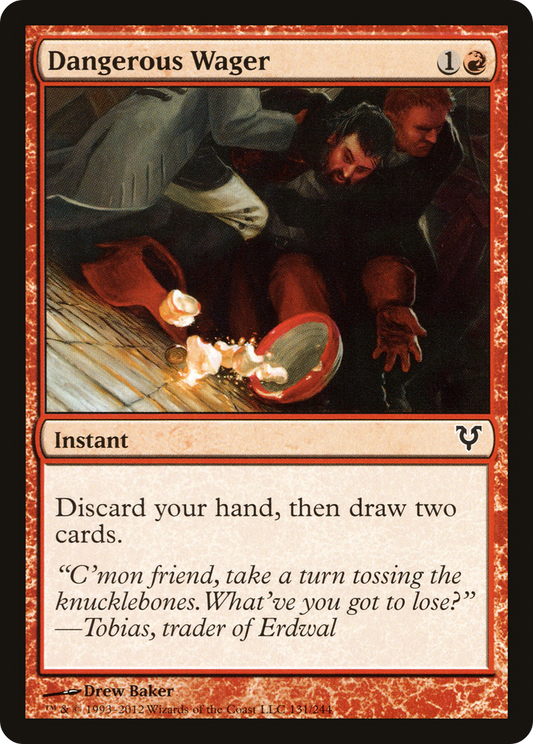 Dangerous Wager [Avacyn Restored] Foil