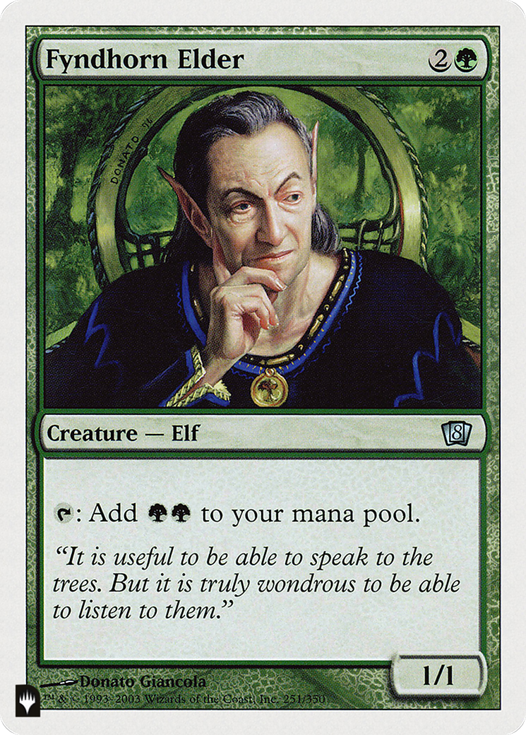 Fyndhorn Elder [The List Reprints] | Silver Goblin