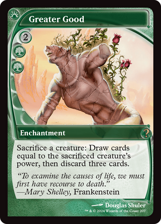 Greater Good (Future Sight) [Mystery Booster 2] Foil