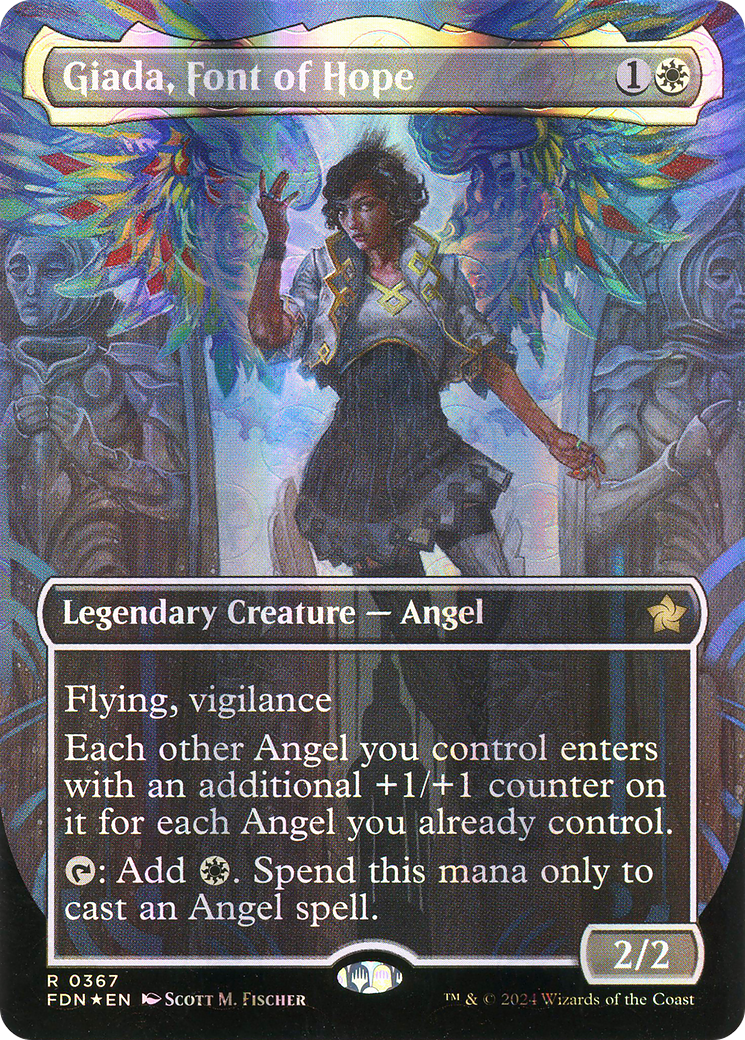 Giada, Font of Hope(Borderless) Foil (367)