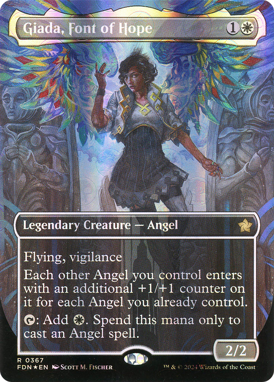 Giada, Font of Hope(Borderless) Foil (367)
