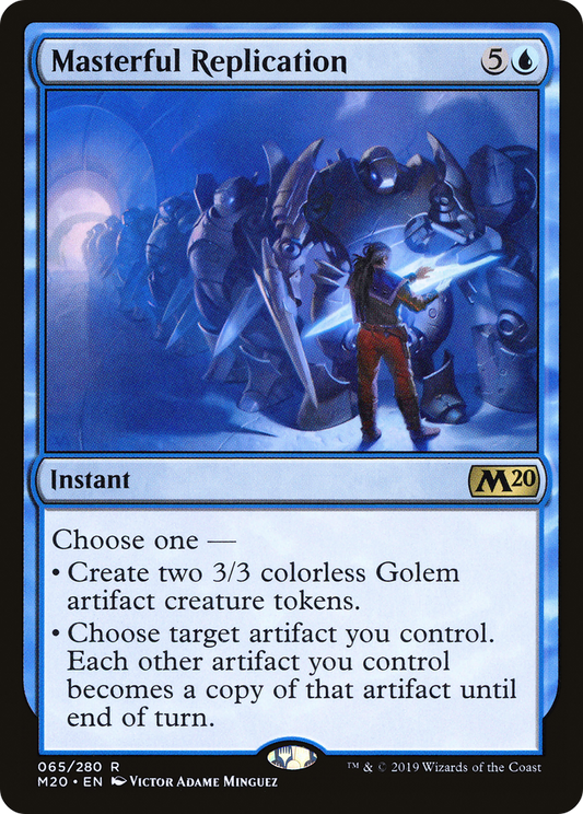 Masterful Replication [Core Set 2020] Foil
