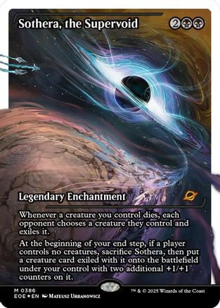 Sothera, the Supervoid (Showcase) (386) Fracture Foil - Edge of Eternities