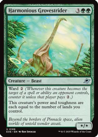 Harmonious Grovestrider (189) - Edge of Eternities