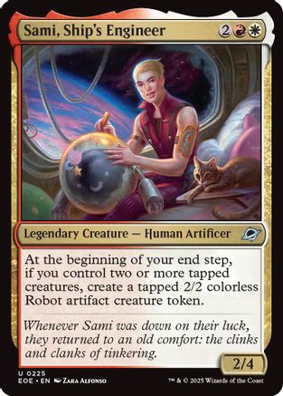 Sami, Ship's Engineer (225) Foil - Edge of Eternities