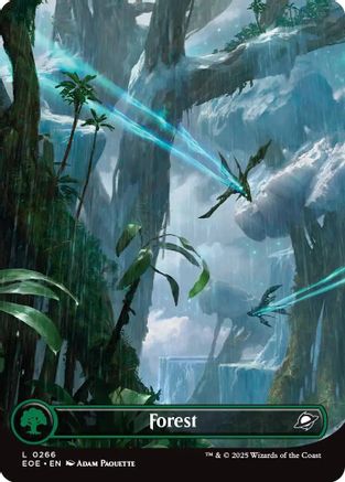 Forest (Borderless) (266) Foil - Edge of Eternities