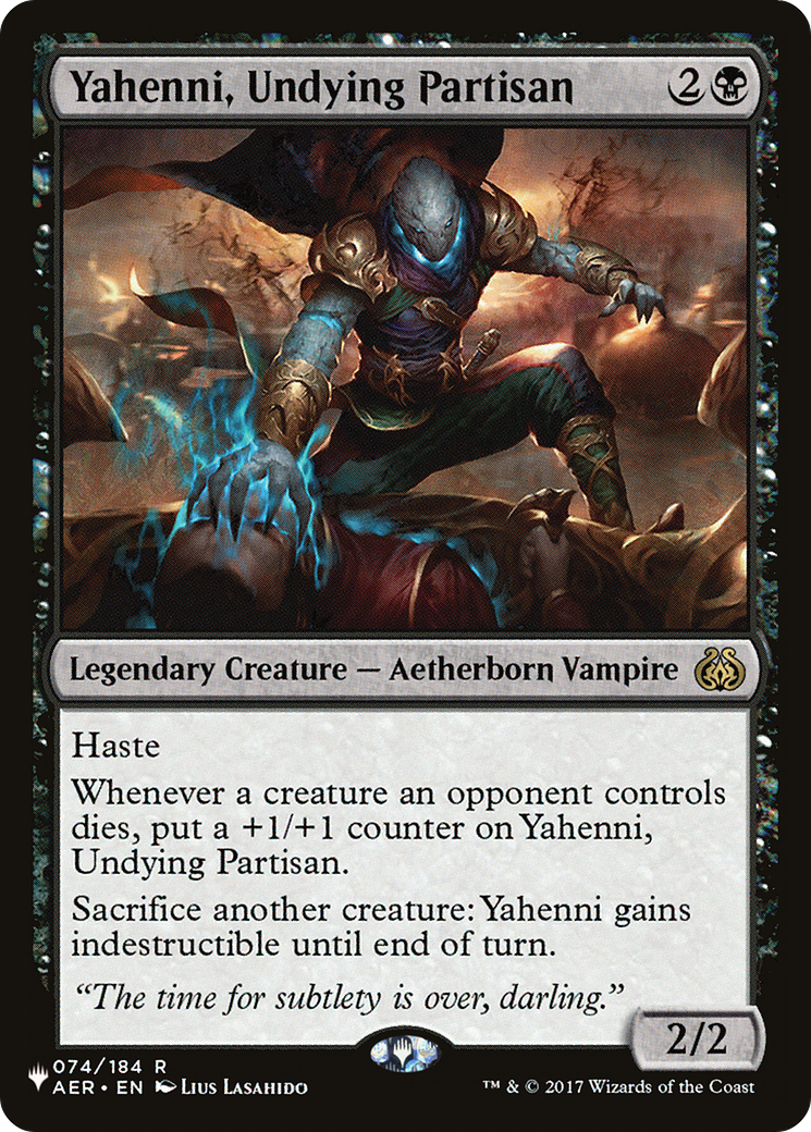 Yahenni, Undying Partisan [The List] | Silver Goblin