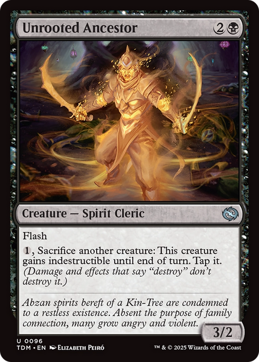 Unrooted Ancestor (096) - Tarkir: Dragonstorm