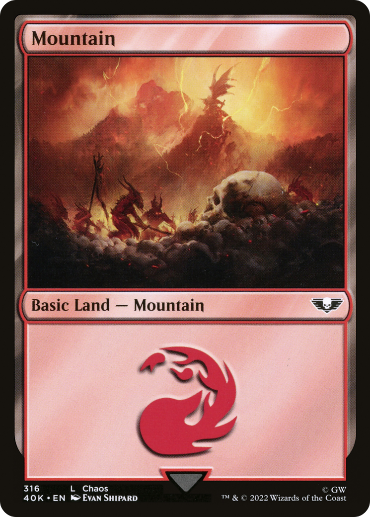 Mountain (316) [Warhammer 40,000]