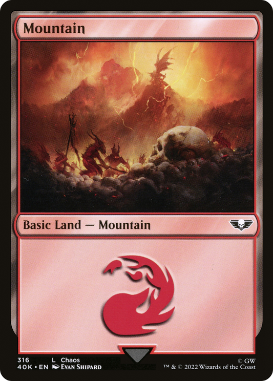 Mountain (316) [Warhammer 40,000]