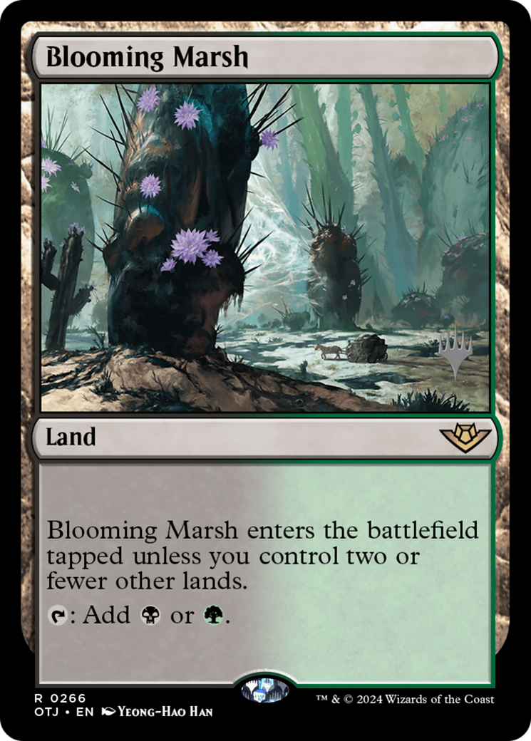 Blooming Marsh (Promo Pack) [Outlaws of Thunder Junction Promos] | Silver Goblin