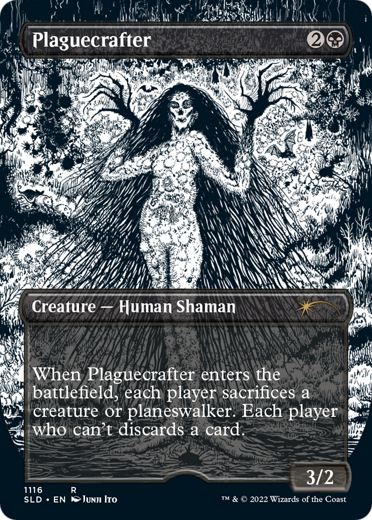 Plaguecrafter (Japanese Borderless) [Secret Lair Drop Series]