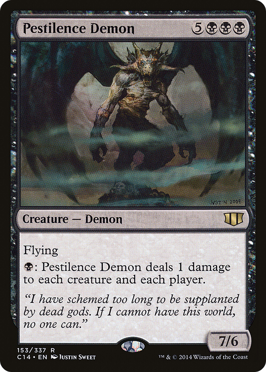 Pestilence Demon [Commander 2014]