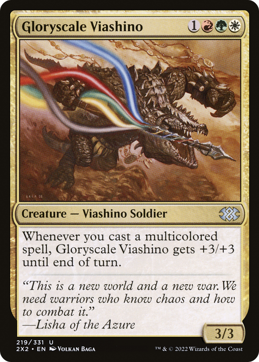Gloryscale Viashino [Double Masters 2022] Foil