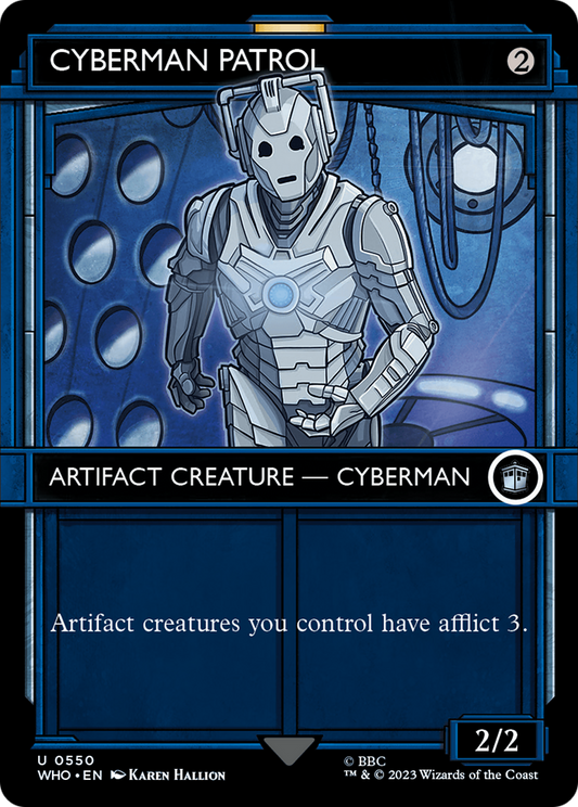 Cyberman Patrol (Showcase) [Doctor Who] Foil
