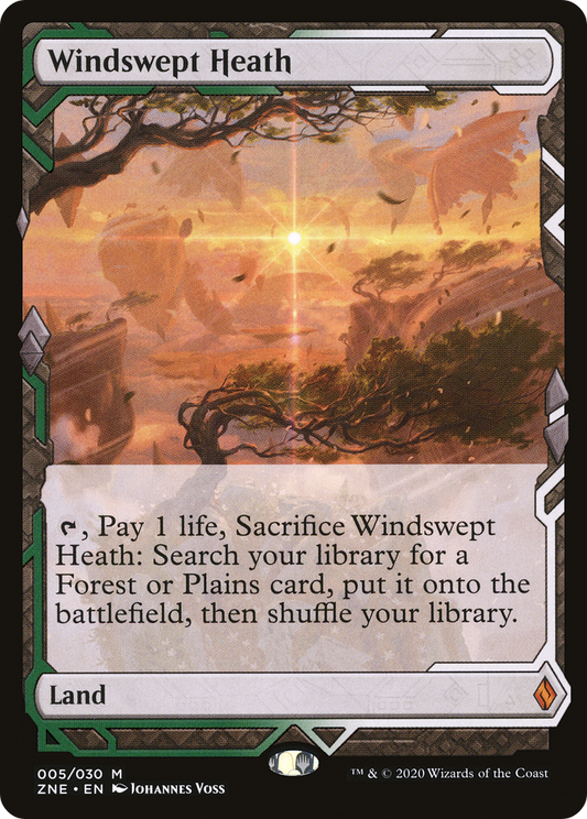 Windswept Heath (Expeditions) [Zendikar Rising Expeditions] Foil
