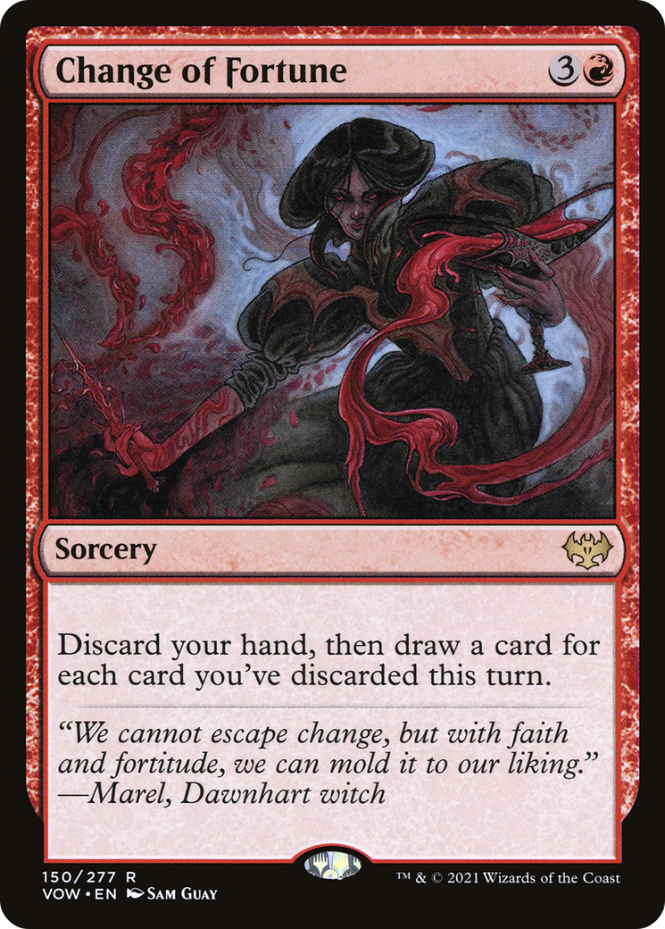 Change of Fortune [Innistrad: Crimson Vow] | Silver Goblin